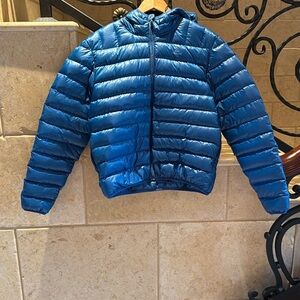 Mens Blue Puffer Jacket